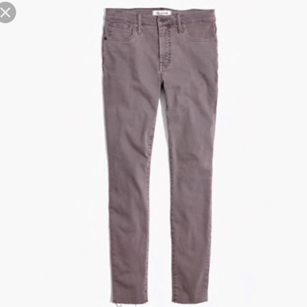 Madewell 9” high rise garment dye